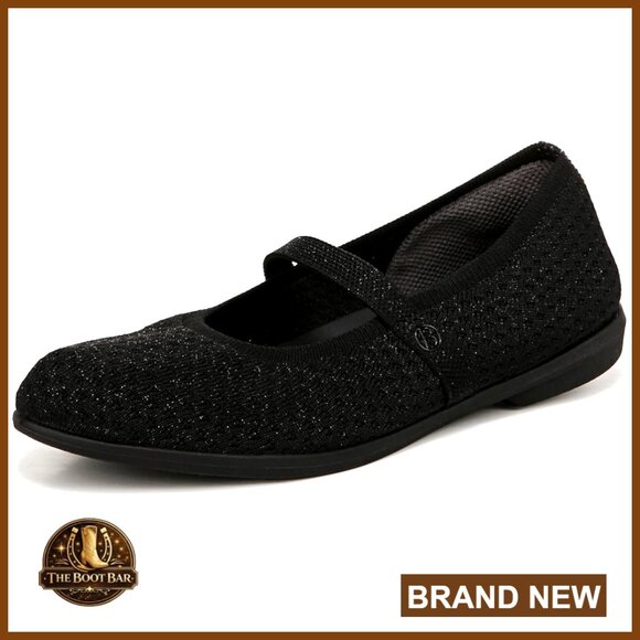Shoes - Stretch Knit Ballet Flats, Ultra Lightweight Walking Shoes, Slip-On Loafers